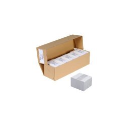 Cartes PVC blanches 5 paquets de 100 cartes