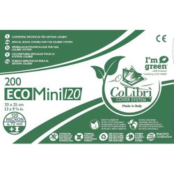 200 Couvertures de livres ECO MINI 120 microns, 33 x 25 cm