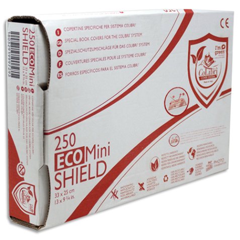 250 Couvertures de livres ECO MINI SHIELD 85 microns, 33 x 25 cm