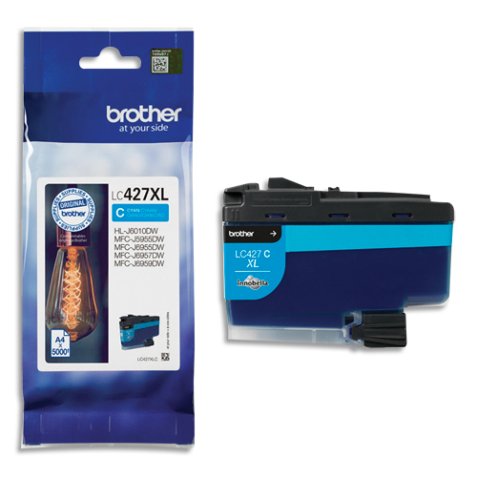 Cartouche jet d'encre XL cyan LC427XLC