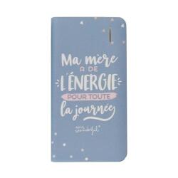 Powerbank 4000 MAH Bleue MAMAN ENERGIE