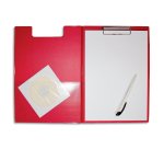 Porte-bloc, plastifié, A4