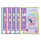 Protège-documents en polypropylène Kreacover Pastel 80 vues - A4 - Couleurs assorties