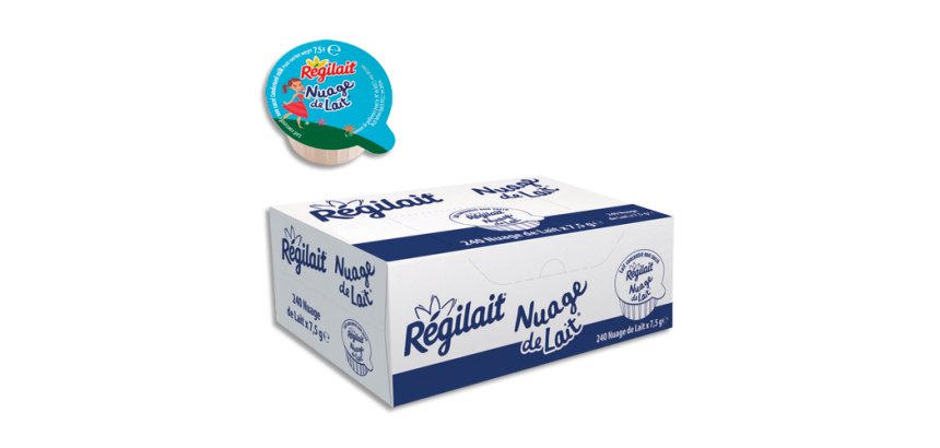 Lait concentre regilait 240 coupelles de 7,5g