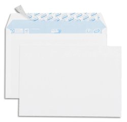 Enveloppe gpv everyday blanche 80g c5 162x229mm bande protection fermeture securisee collage renforce boite 500 unites