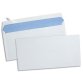 Boîte de 500 enveloppes vélin Blanc 80g DL 110x220mm auto-adhésives