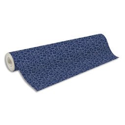 Rouleau papier cadeau Alliance 60g. Dimensions 50x0,70m. Motif Men in Blue