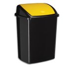 CEP Poubelle ROSSIGNOL, couvercle basculant, noir