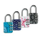 Cadenas à combinaison - 30 mm - anse de 22 mm - décors assortis