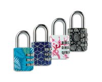 Cadenas à combinaison - 30 mm - anse de 22 mm - décors assortis