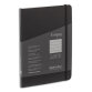 Carnet ECOQUA PLUS A5 couverture souple 80 pages lignées. Coloris noir