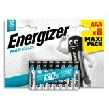 Blister de 8 piles Max Plus AAA 7638900437522