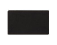 Rhodiarama sous-main souple S (60x35 cm) simili cuir italien - étui kraft - Noir