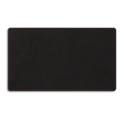 Rhodiarama sous-main souple S (60x35 cm) simili cuir italien - étui kraft - Noir