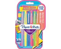 Rotulador de fibra Paper Mate Flair Retro escritura media - Estuche de 6