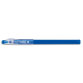 FriXion Ball Stick non rechargeable. Pointe conique moyenne 0,7mm. Encre effaçable bleue