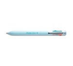 Stylo-bille pentel 4 couleurs izee retractable pointe large 1mm clip metal corps vert     menthe