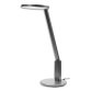 Lampe LEDTECH aluminium et ABS 5 fonctions luminosité Tête:15,5 cm Bras:46,5 cm Base:16 cm. Grise