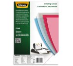 Couvertures fellowes transparente pvc 200 micra    pack de 100