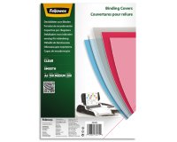 Couvertures fellowes transparente pvc 200 micra    pack de 100