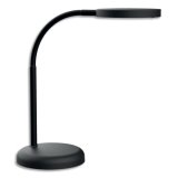 Lampe bureau LED MAULjoy inclinable orientable 1880lux, 3000K, 769lm, 5kWh/1000h, noir