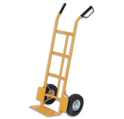 Diable viso manutention 1100x461x55mm pelle acier     roues caoutchouc charge       maximale 200kg