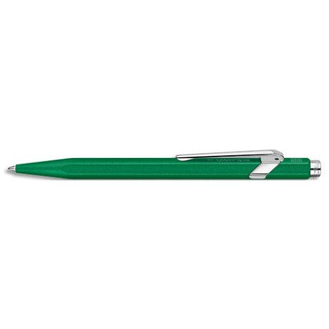 Stylo bille 849 Colormat X : Corps hexagonal en aluminium, finition microbillée - Corps Vert