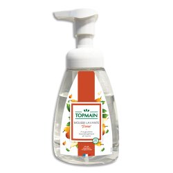 Flacon poussoir 300ml mousse lavante pour les mains parfum Poire
