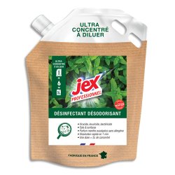 Recharge concentrée à diluer 500 ml.Désinfecte,nettoie,parfume sols/surfaces.Eucalyptus