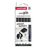 Feutre technique PIN 'Manga Shonen' PF, set de 5