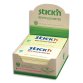 Lot de 12 blocs de 100 feuilles recyclés repositionnables. 76x127 mm. Couleurs pastels.