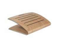 Repose-pieds MHFEET, en bois naturel