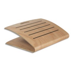 Repose-pieds MHFEET, en bois naturel