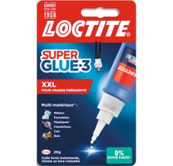 Colle Super glue3 - professionnel - 20 g