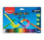 Crayons couleur maped color'peps infinity mine      infinie pochette de 24