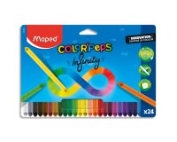 Crayons couleur maped color'peps infinity mine      infinie pochette de 24