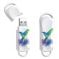 Clé USB 2.0 32GB Xpression Colibri INFD32GBXPRFLAMINGO