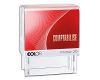 Tampon avec texte Printer 20 'COMPTABILISE'