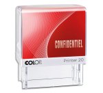 Tampon avec texte Printer 20 'CONFIDENTIEL'
