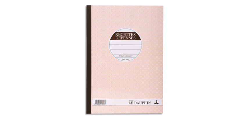 Manifold autocopiant 297X210 Recettes Dépenses 50 dupli - Avoine