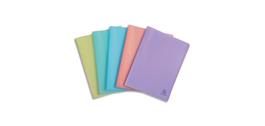 Protège-documents Chromaline 20 pochettes, assorti