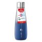 Bouteille isotherme PICNIK bleu, capacité 500 ml en acier inoxydable, garde au chaud ou froid