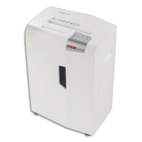 Destructeur de documents shedstar X15, coupe particules: