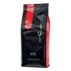 Paquet de 1kg de Café espresso en grains MILANO 95% Arabica 5 % Robusta
