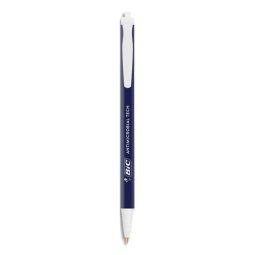 Antimicrobial Tech Stylos-Bille Rétractables Antimicrobiens Pointe Moyenne (1,0 mm) - Bleu