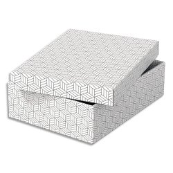 Boîte de rangement & cadeau Home M, set de 3
