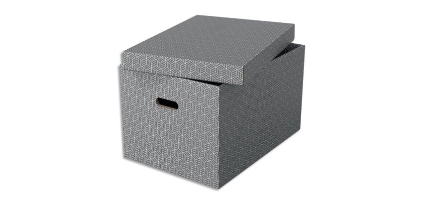 Boîte de rangement Home L, set de 3