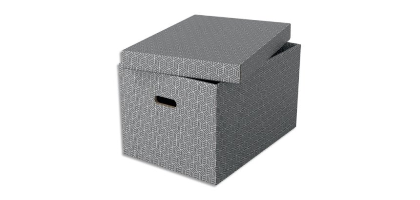 Boîte de rangement Home L, set de 3