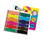 Crayon couleur resine o color corps triangulaire coloris    assortis pack 288 unites