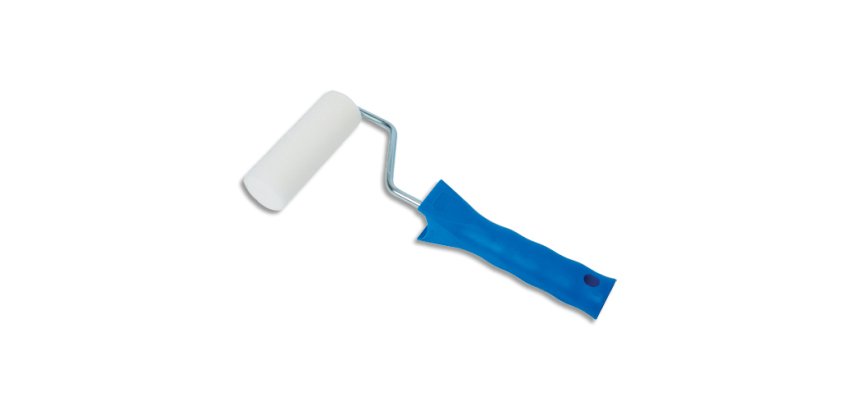 Rouleau o'color mousse haute densite 10cm manche plastique branche metal